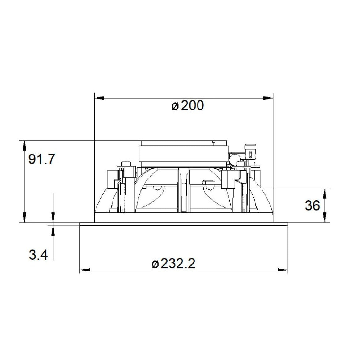 quadral In-Ceiling 7 Speaker - automate