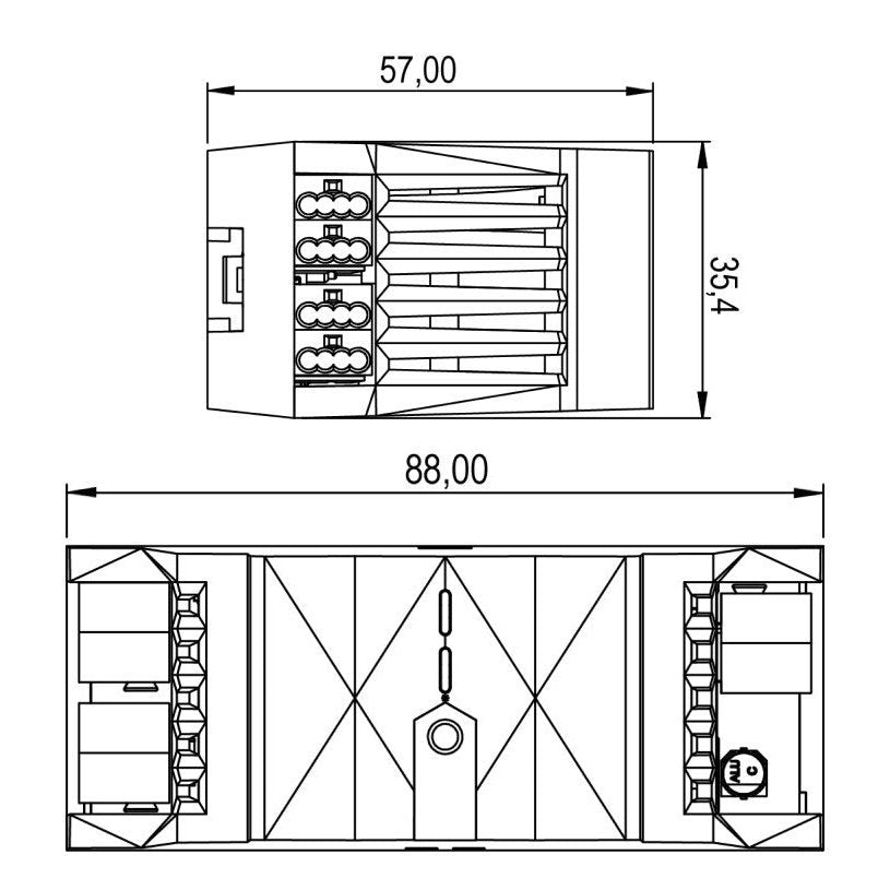 RGBW 24V Dimmer Air - automate